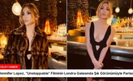 Jennifer Lopez, “Unstoppable” Filminin Londra Galasında Şık Görünümüyle Parladı