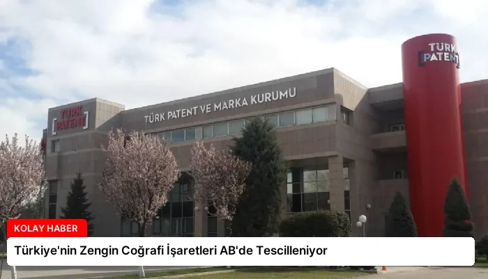 Türkiye’nin Zengin Coğrafi İşaretleri AB’de Tescilleniyor