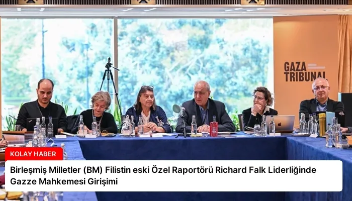 Birleşmiş Milletler (BM) Filistin eski Özel Raportörü Richard Falk Liderliğinde Gazze Mahkemesi Girişimi