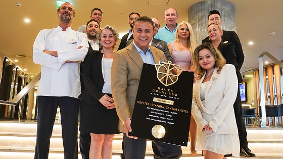 Taksim’deki otel, küresel sahnede ödüllere doymadı