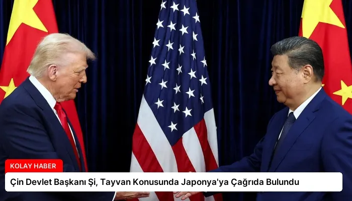 Çin Devlet Başkanı Şi, Tayvan Konusunda Japonya’ya Çağrıda Bulundu