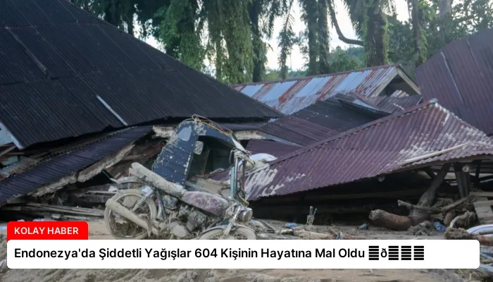 Endonezya’da Şiddetli Yağışlar 604 Kişinin Hayatına Mal Oldu ⏬👇