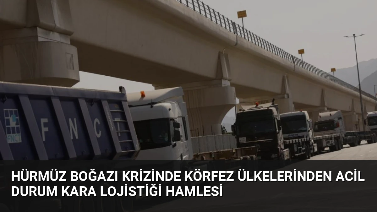 Hürmüz Boğazı Krizinde Körfez Ülkelerinden Acil Durum Kara Lojistiği Hamlesi