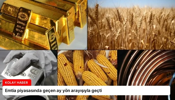 Emtia piyasasında geçen ay yön arayışıyla geçti