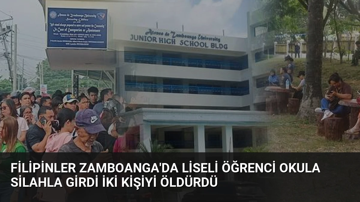 Filipinler Zamboanga’da Liseli Öğrenci Okula Silahla Girdi İki Kişiyi Öldürdü