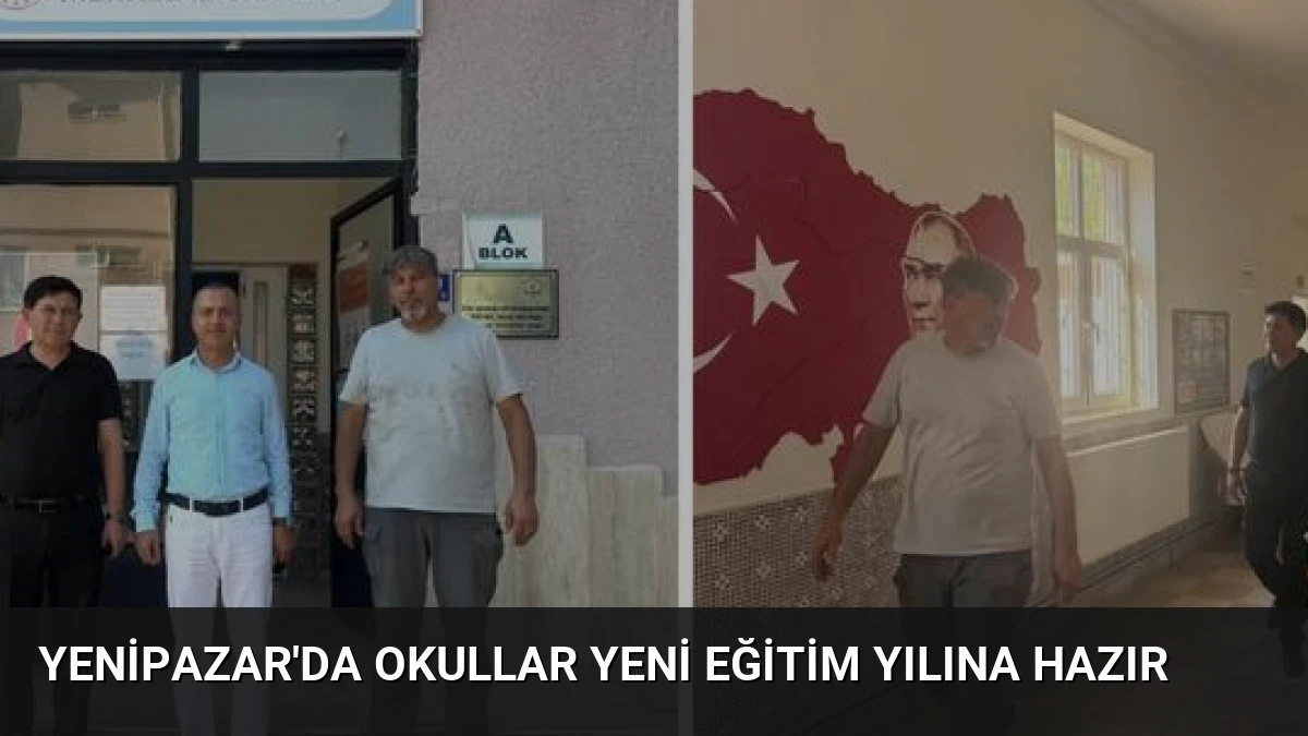 Yenipazar’da Okullar Yeni Eğitim Yılına Hazır