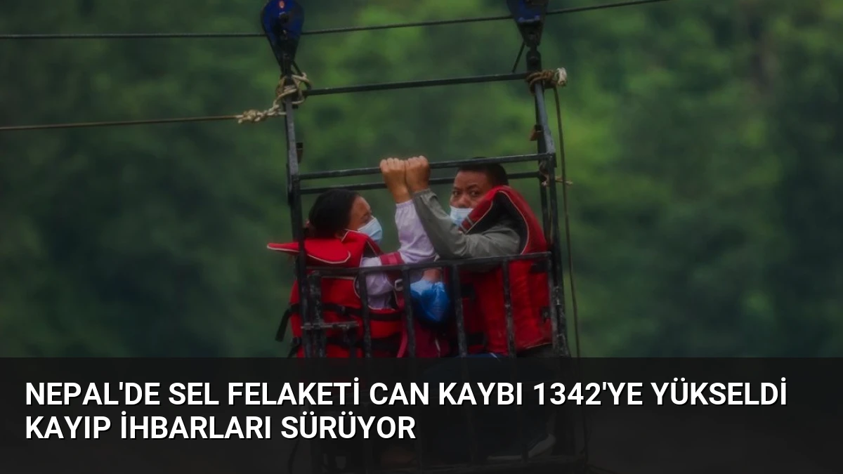 Nepal’de Sel Felaketi Can Kaybı 1342’ye Yükseldi Kayıp İhbarları Sürüyor