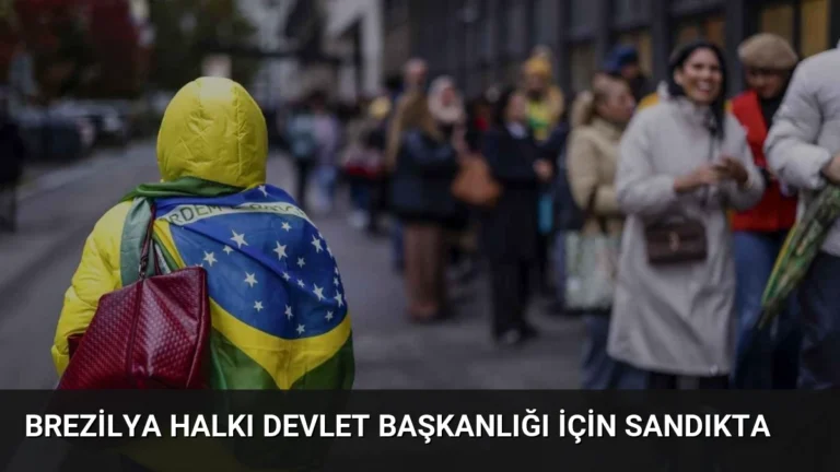 Brezilya Halkı Devlet Başkanlığı İçin Sandıkta
