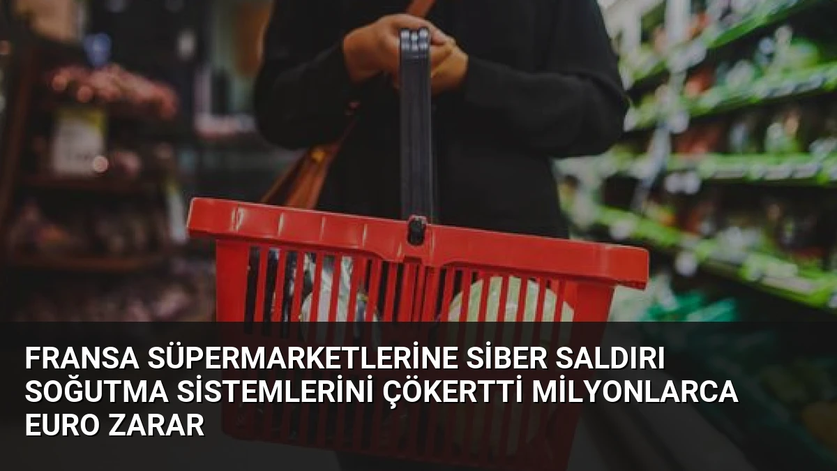 Fransa Süpermarketlerine Siber Saldırı Soğutma Sistemlerini Çökertti Milyonlarca Euro Zarar